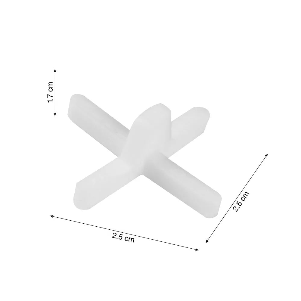 CRUCETA 3MM PARA PORCELANATO Y/O CERAMICO - BOLSA 1 MILLAR - NEFUSAC