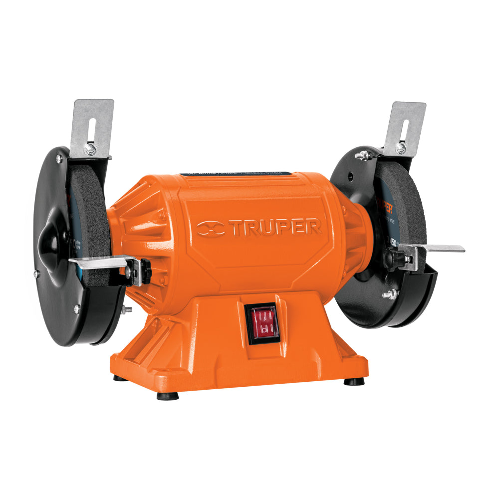 Amoladora de banco 6", 1/2 HP, 220 V, Truper - Cod: 16142