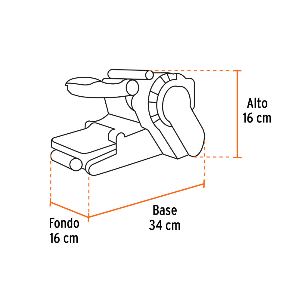 Lijadora de banda 3 x 21", profesional, 220 V, 1010 W - Código: 13448