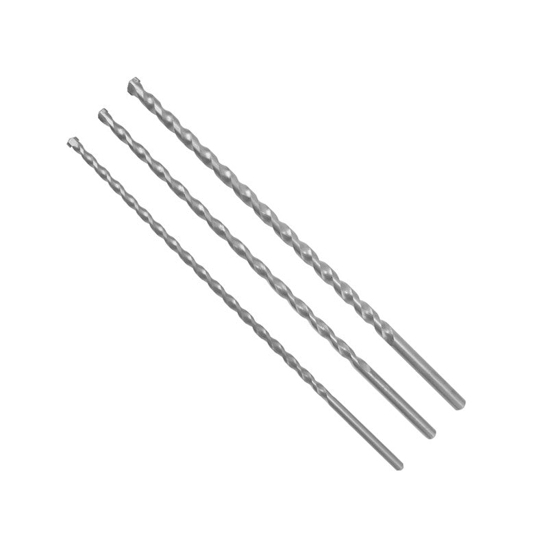 JUEGO DE BROCAS PARA CONCRETO 3 PZS (8,10,12MM X 300MM) ASAKI – CÓDIGO: ASK01111