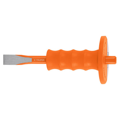Cincel de corte frío 3/4 x 8" con grip, Truper - CÓDIGO: 12278