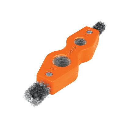 Cepillo limpiador de terminales de baterías, 4 en 1, Truper - Código: 17110