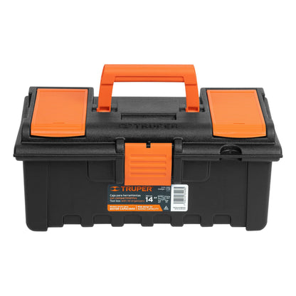 Caja para herramienta de 14" con compartimentos, TRUPER - Código: 11139