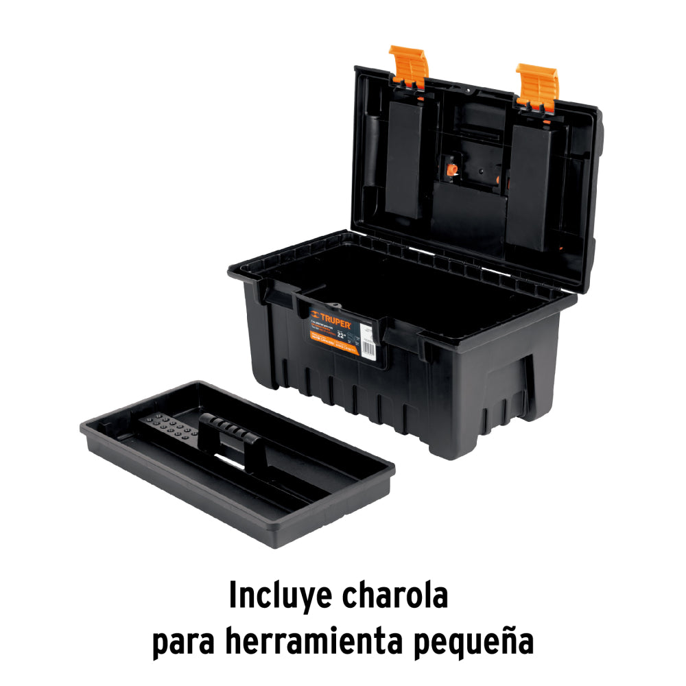 Caja para herramienta de 22" con compartimentos, TRUPER - Código: 11145