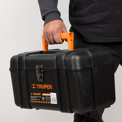 Caja para herramienta de 17" industrial, broches metálicos - Cod: 19656