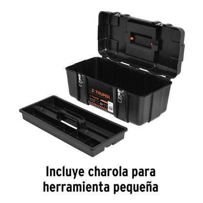 Caja para herramienta de 20" industrial, broches metálicos - Código: 10380
