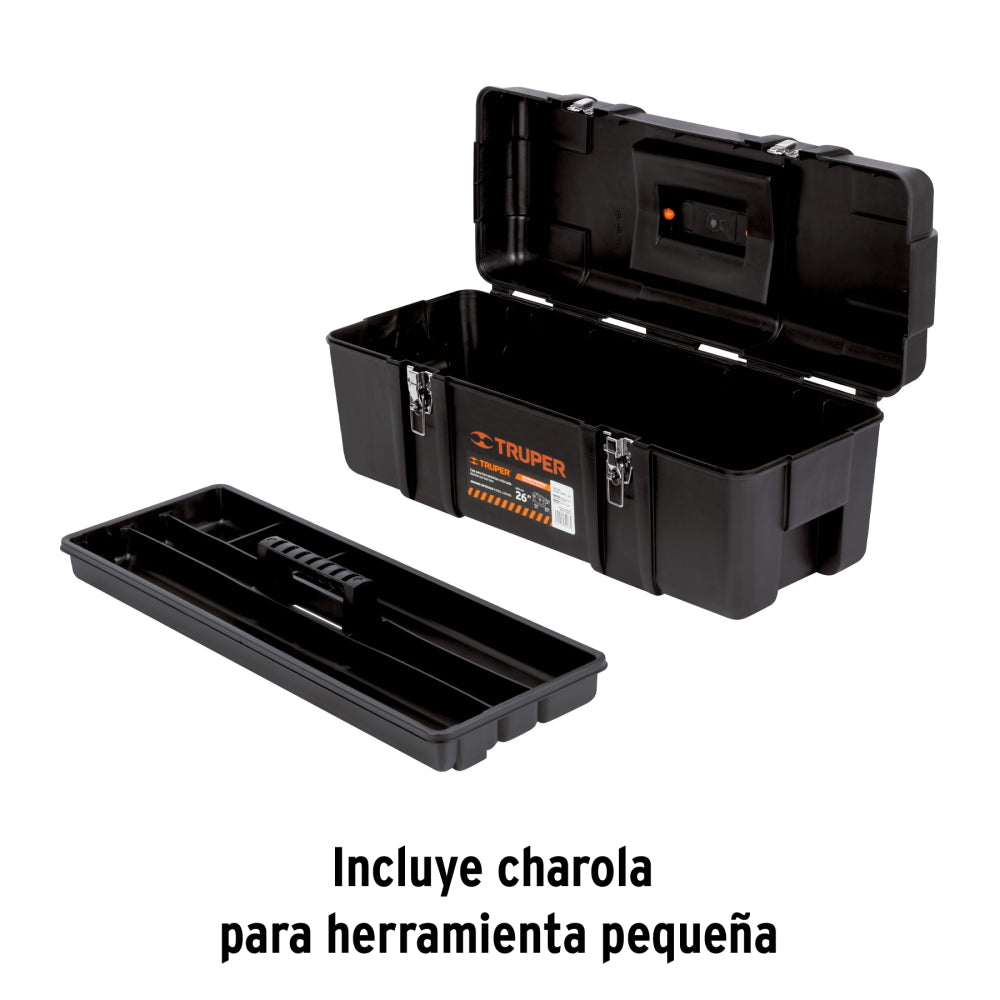 Caja para herramienta de 26" industrial, broches metálicos - CÓDIGO: 19882