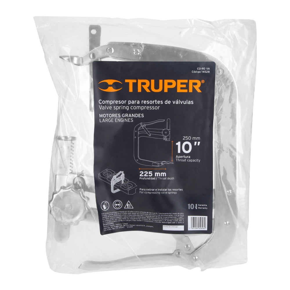 Compresor de resortes de válvulas, 166mm a 253mm - Código: 14528