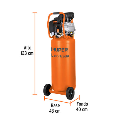 Compresora lubricada, 80 L - CÓDIGO: 102116