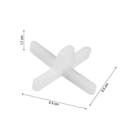 CRUCETA 3MM PARA PORCELANATO Y/O CERAMICO - BOLSA 1 MILLAR - NEFUSAC