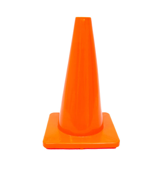 Cono de seguridad  hecho en PVC color naranja - 28" - 71cm - Segpro
