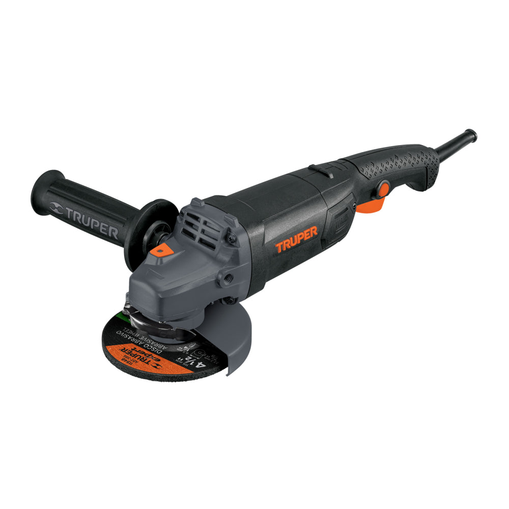 Esmeriladora angular 4-1/2", industrial, 1250 W, 220 V - CÓDIGO: 100756