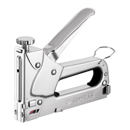 Engrapadora tipo pistola para ¼",5/16", 3/8", con 200 grapas - Cod: 17963