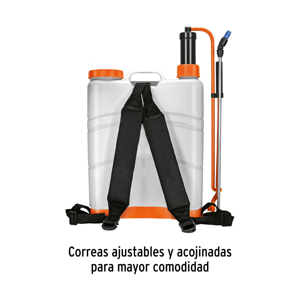 Fumigador de 20 L manual de mochila, Truper - Código: 14193