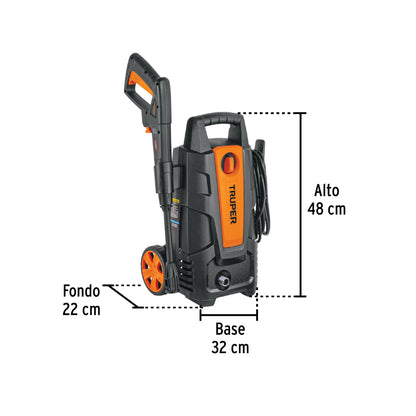 Hidrolavadora eléctrica, 1,500 psi - Cod: 102095
