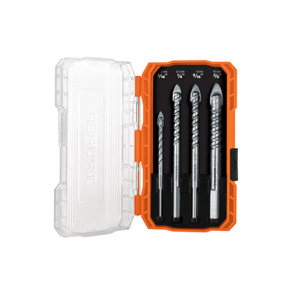 Juego de 4 brocas para vidrio y azulejo, Truper Expert - CÓDIGO: 101841