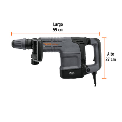 Martillo demoledor SDS Max 10kg 25J, 1500W, 220V Expert - CÓDIGO: 102469