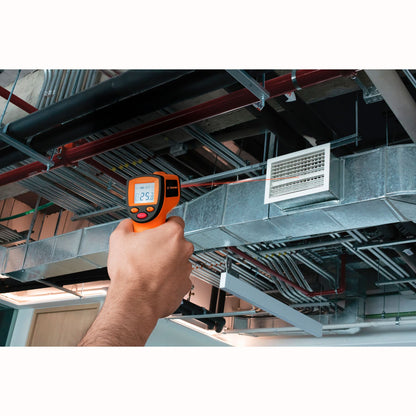 Medidor infrarrojo de temperatura de -50°C a 500°C, Truper - CÓDIGO: 18229