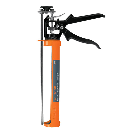 Pistola calafateadora tipo esqueleto, reforzada, TRUPER - Cod: 17558