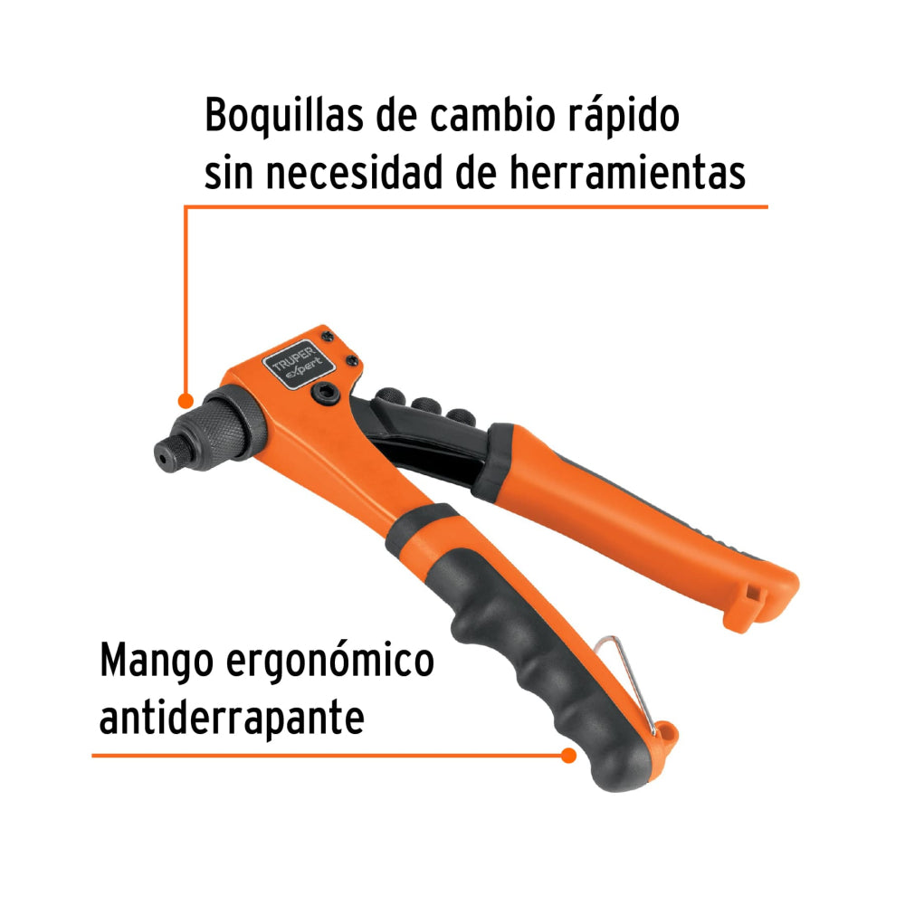 Remachadora profesional 8", Truper Expert - CÓDIGO: 100333