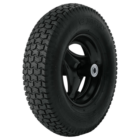 Llanta completa neumática 16", incluye eje y baleros - Código: 11858