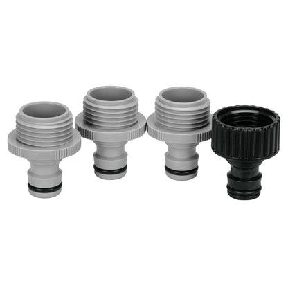 Set de 4 adaptadores para conectores click, Truper - Código: 12730