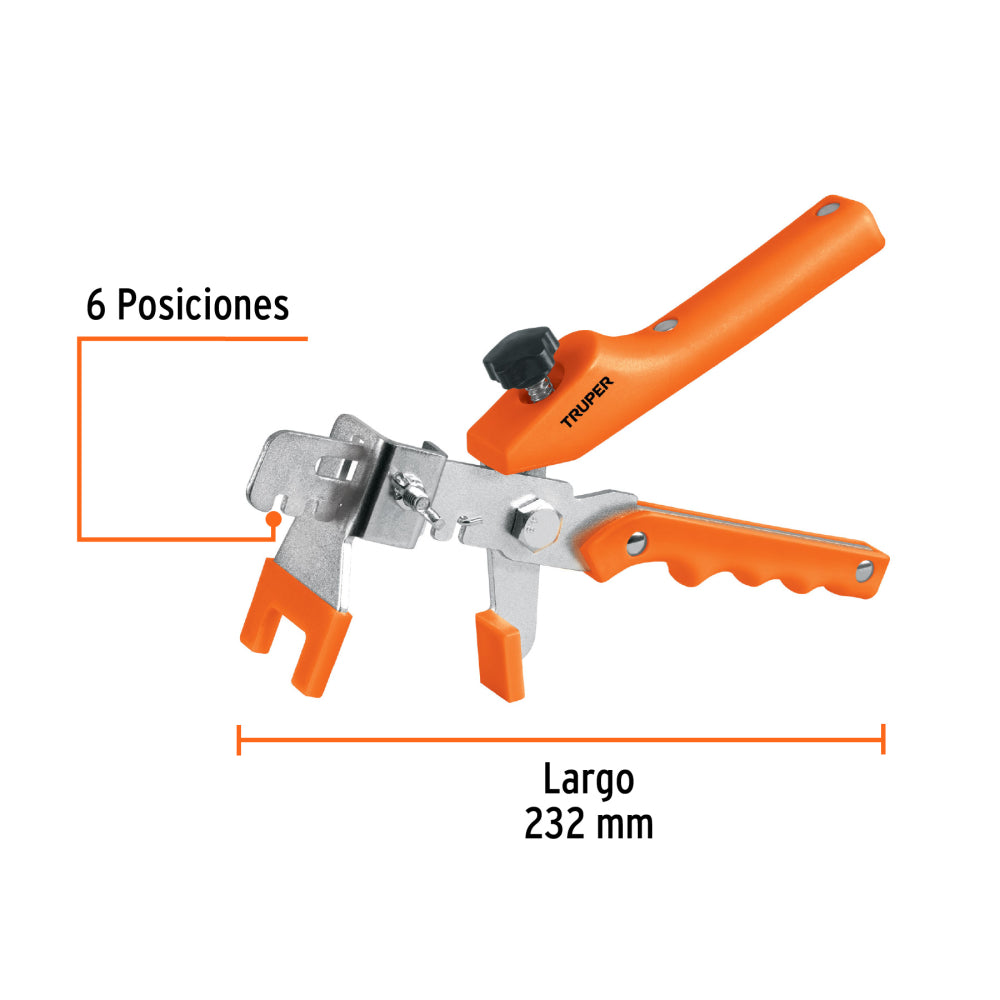 Pinza niveladora de azulejos, TRUPER - CÓDIGO: 100516