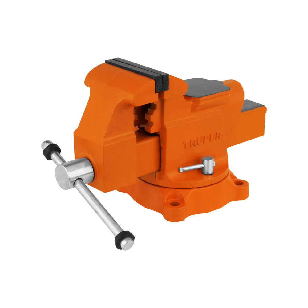 Tornillo de banco 4" uso industrial de hierro nodular - CÓDIGO: 18592