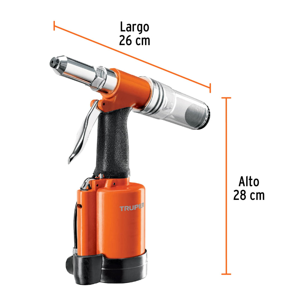 Remachadora neumática 3/16", Truper - CÓDIGO: 101896